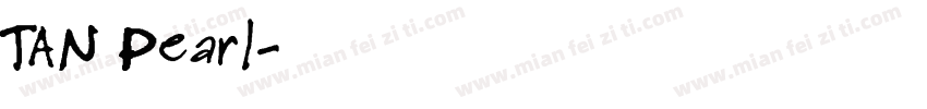 TAN Pearl字体转换